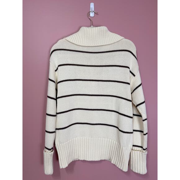 ALIGNE Sawyer Striped Button Up Cardigan Size Small - Picture 8 of 8